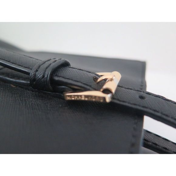 Michael Kors 35H3GTVT7T Large Black Saffiano North/South Jet Set Travel Bag $360 - Picture 12 of 12